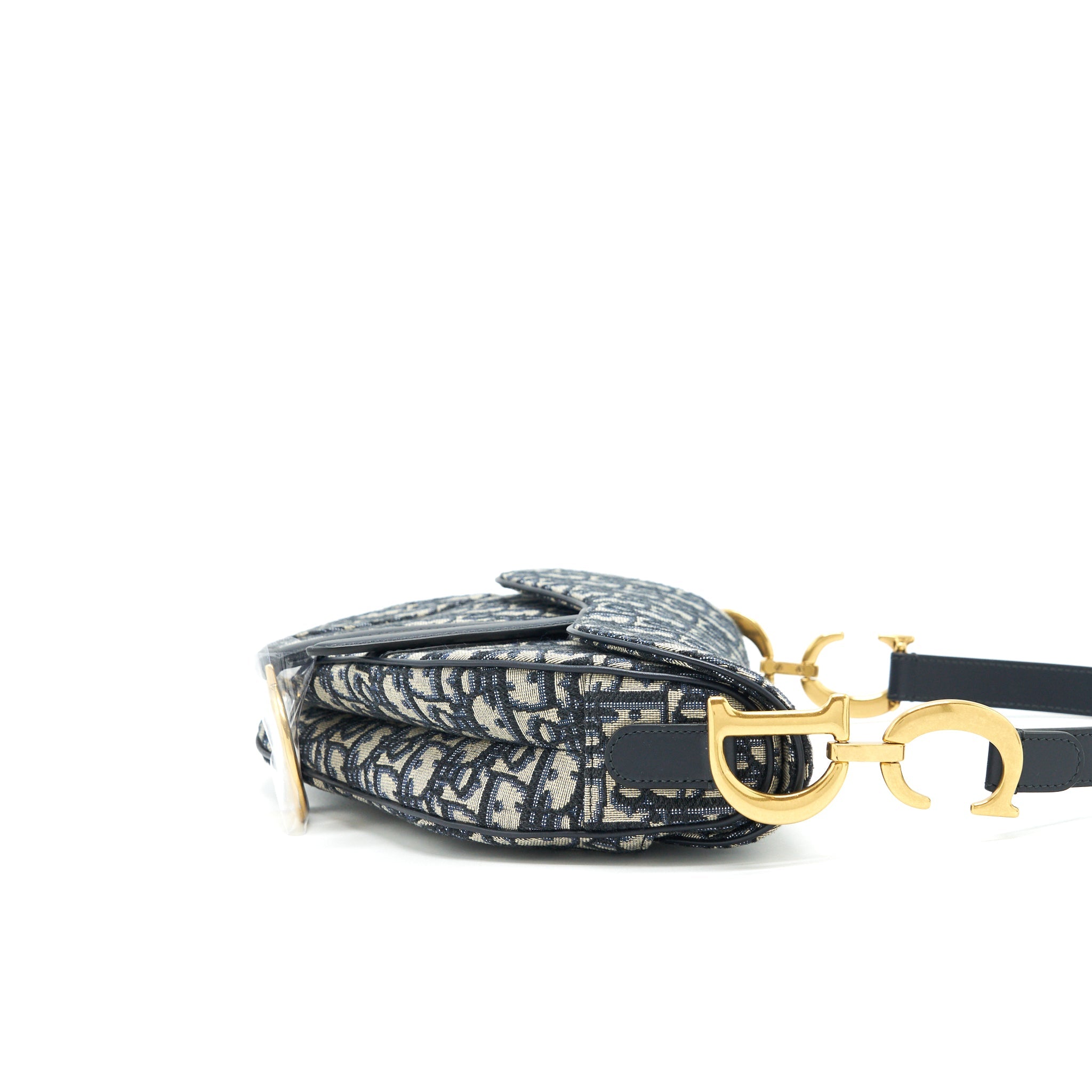 DIOR MEDIUM SADDLE BAG OBLIQUE GHW