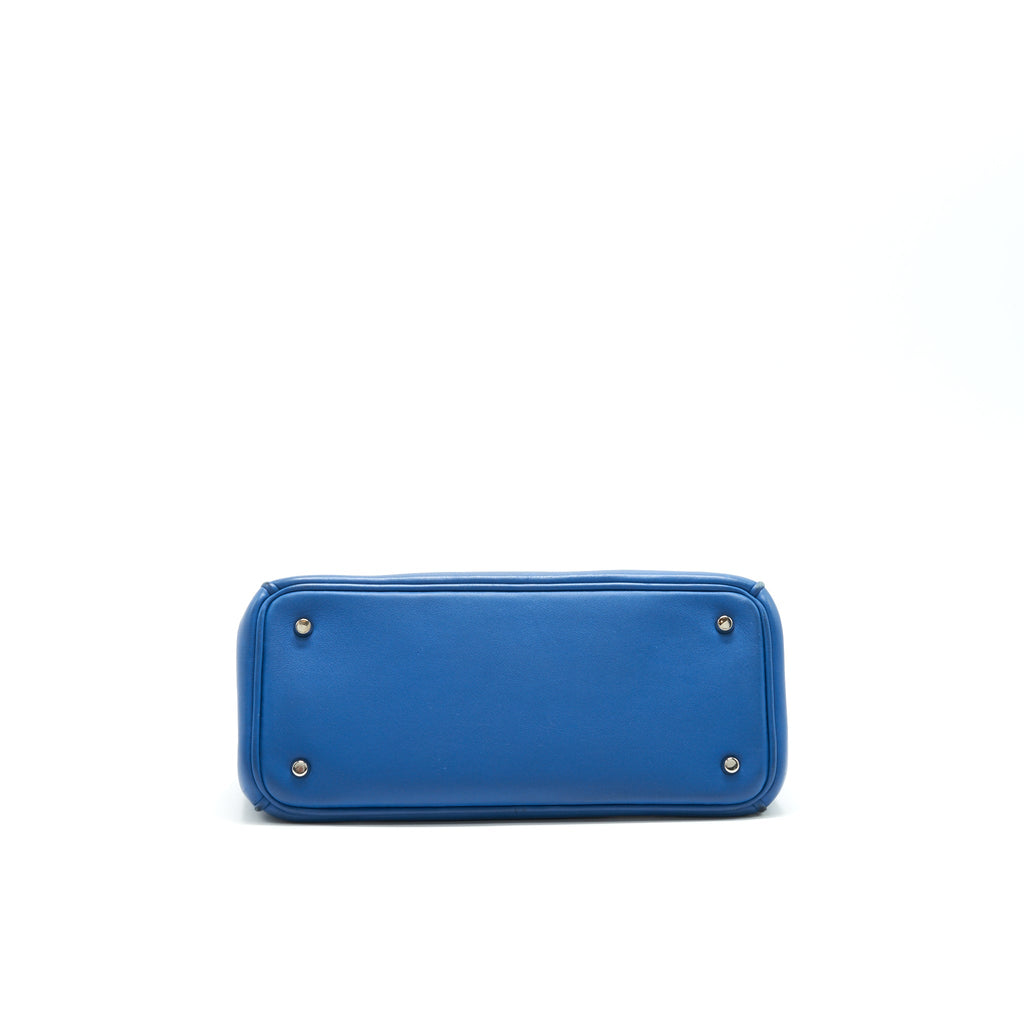 DIOR MINI DIORISSIMO BAG BLUE/ BROWN WITH SHW