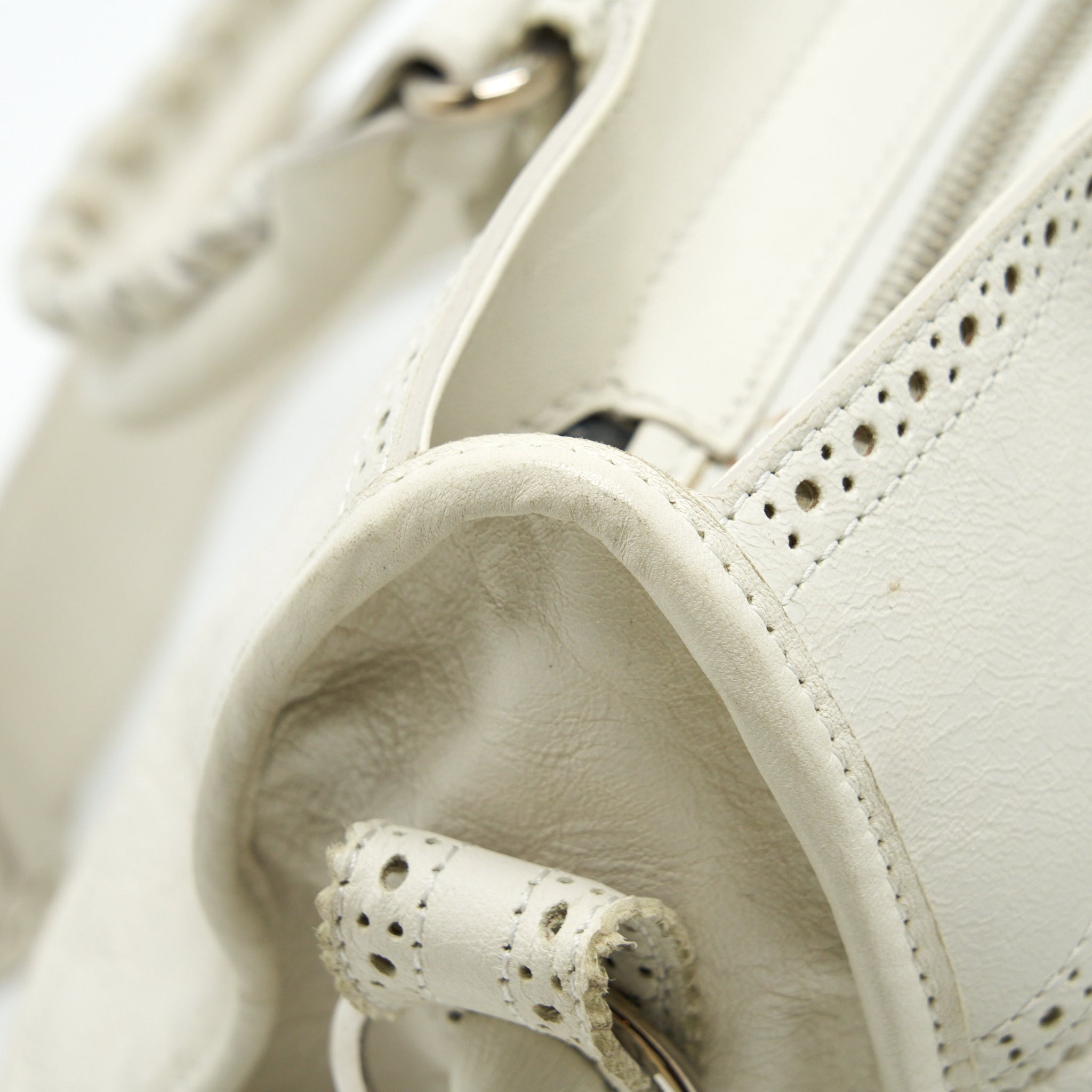 BALENCIAGA GIANT CITY BAG WHITE SHW