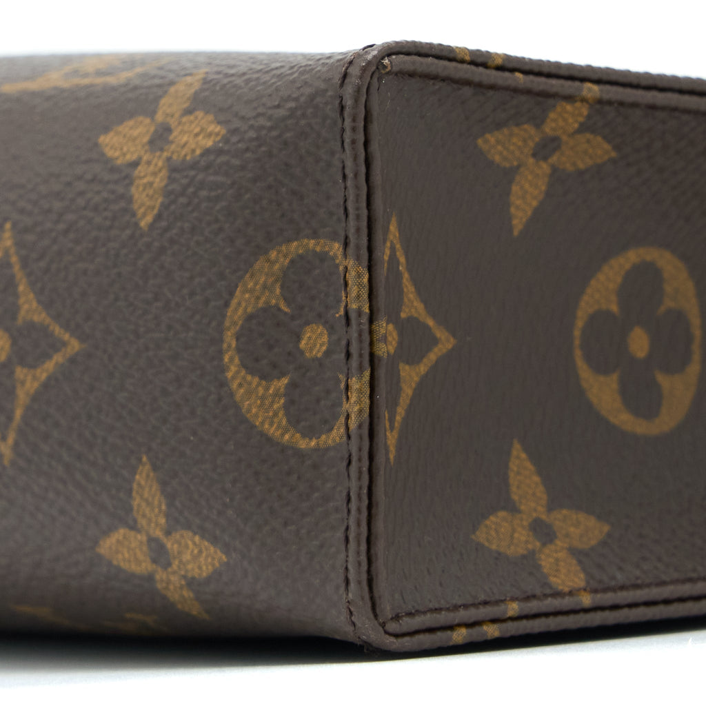 LOUIS VUITTON TOILETRY POCHETTE 26 MONOGRAM CANVAS GHW