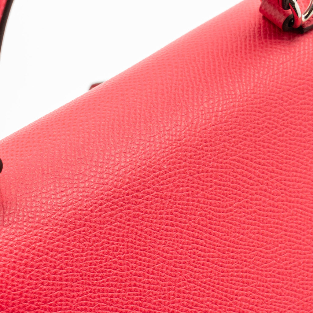 HERMES KELLY 25 SELLIER EPSOM ROSE EXTREME SHW