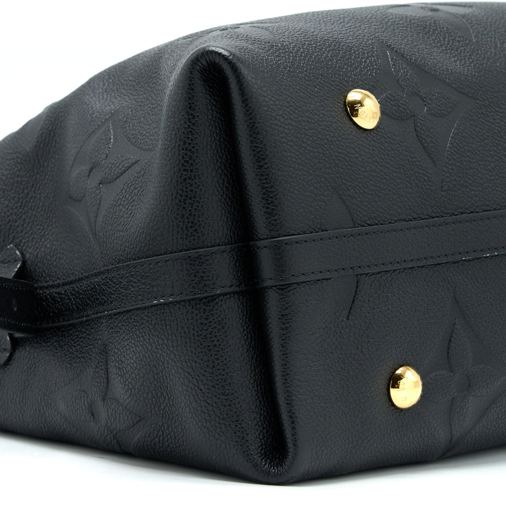 LOUIS VUITTON CARRYALL MM EMPREINTE BLACK GHW (NEW VERSION)