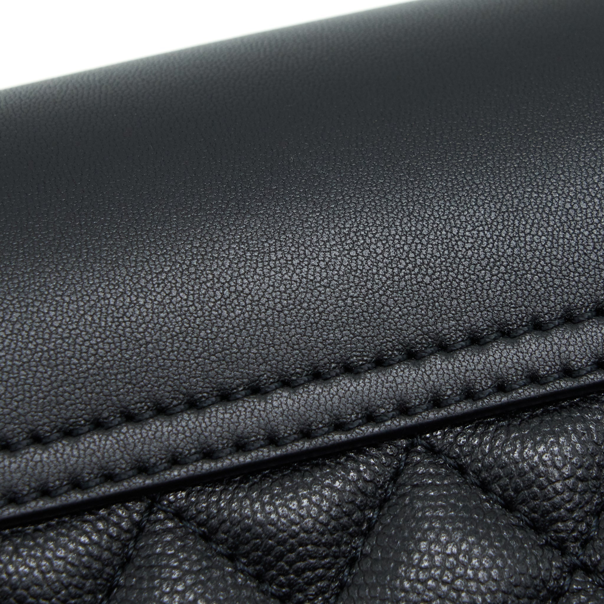 CHANEL FLAP CHAIN BAG BLACK LGHW
