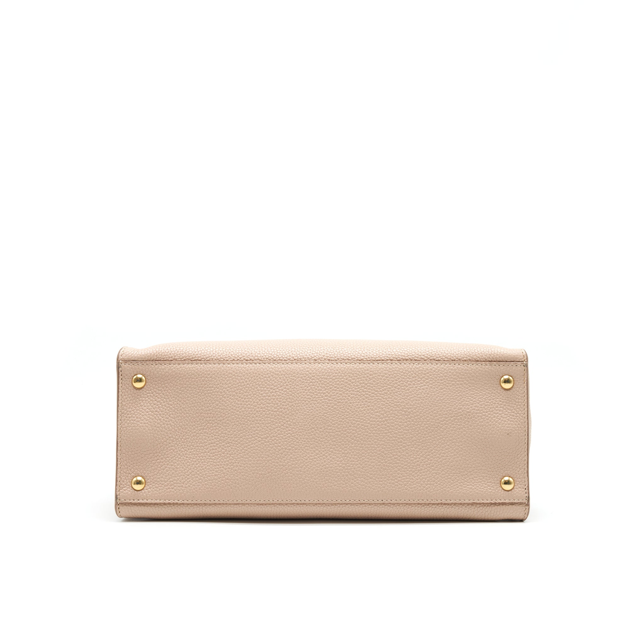 FERRAGAMO TOP HANDLE TOTE BAG GRANIED CALFSKIN