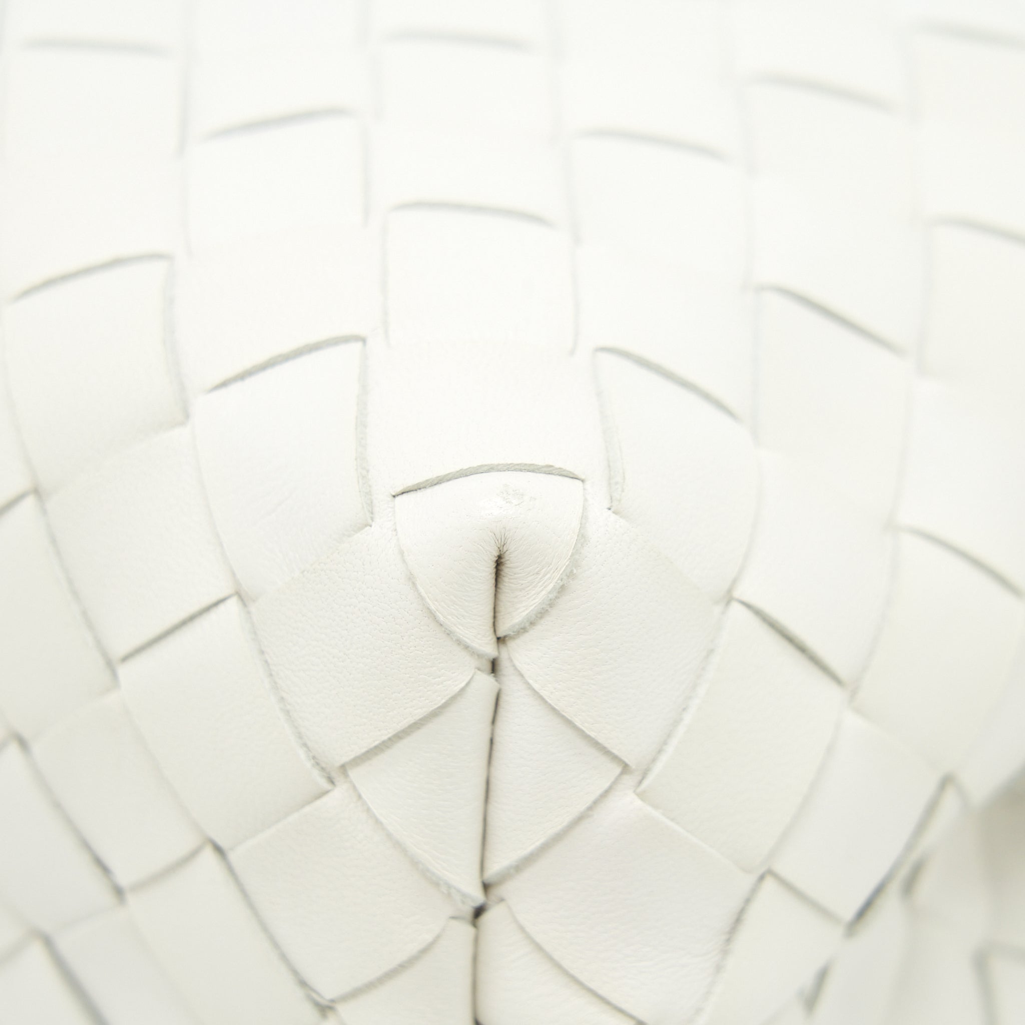 BOTTEGA VENETA CROSSBODY BAG  INTRECCIATO WHITE