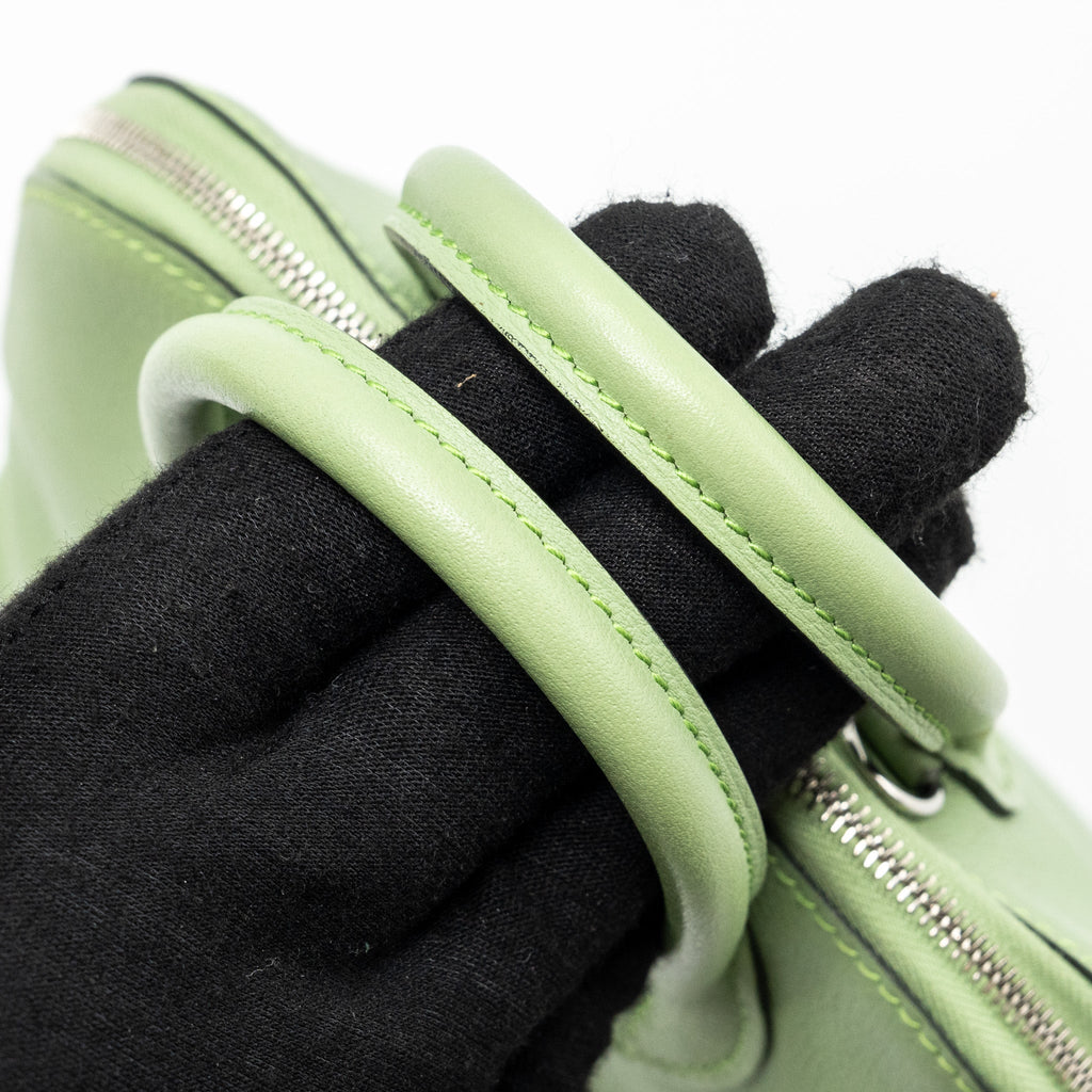 HERMES MINI BOLIDE EVERCOLOR VERT CRIQUET SHW