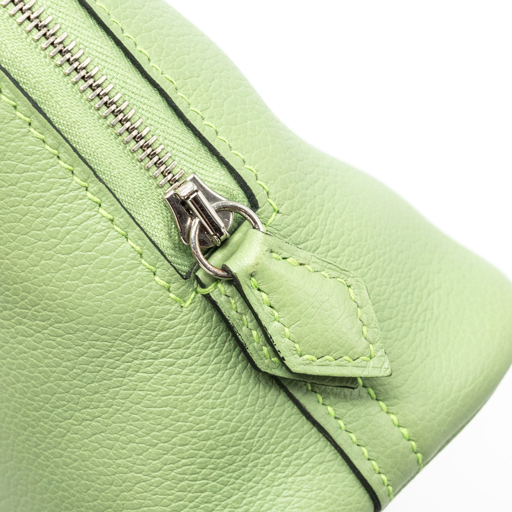 HERMES MINI BOLIDE EVERCOLOR VERT CRIQUET SHW