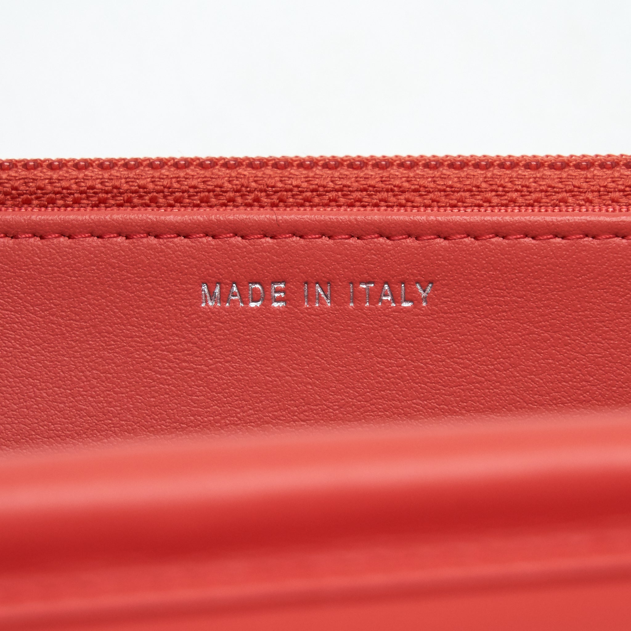 CHANEL WALLET ON CHAIN CORAL PINK DOUBLE COLOUR HARDWARE