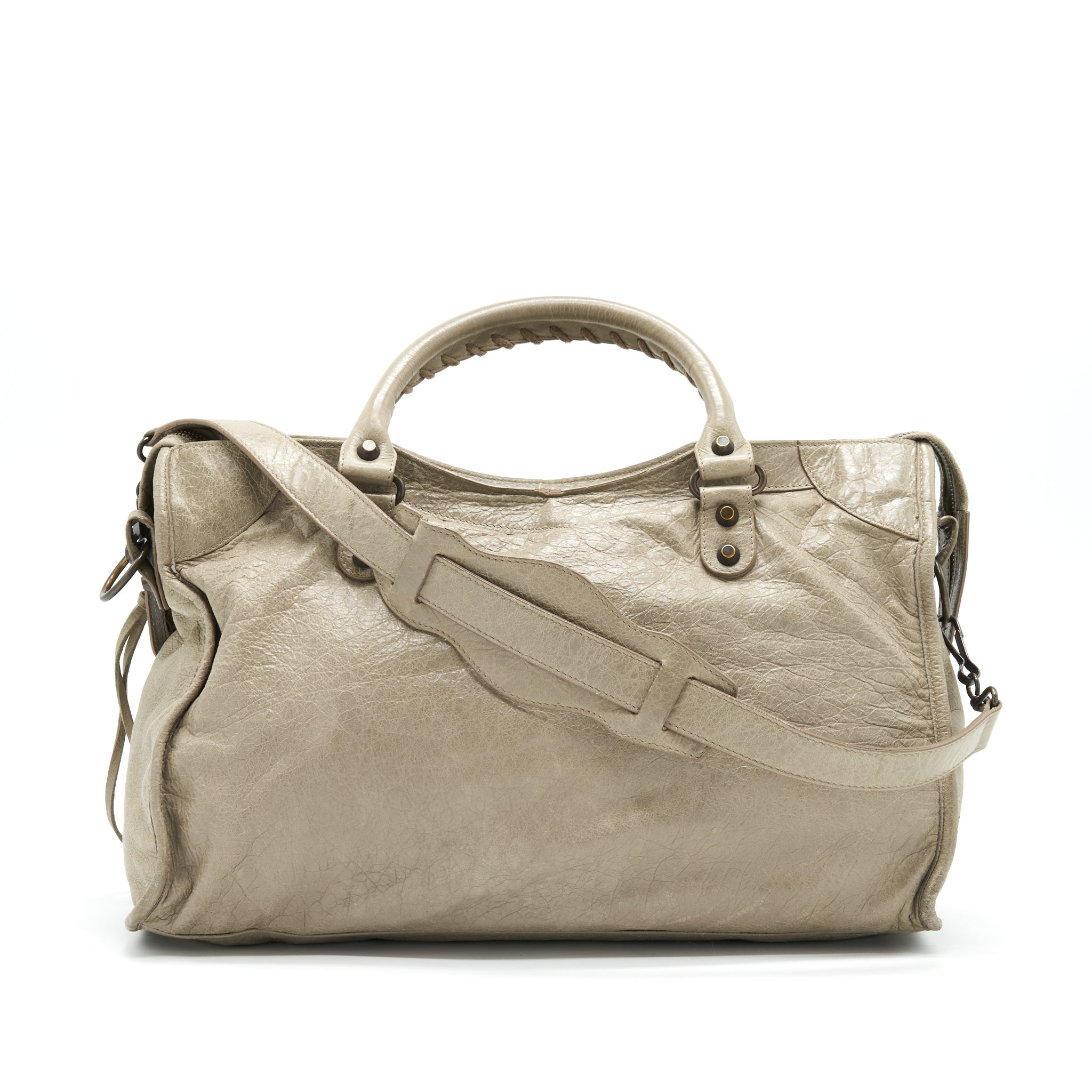 BALENCIAGA CLASSIC CITY BAG GREY