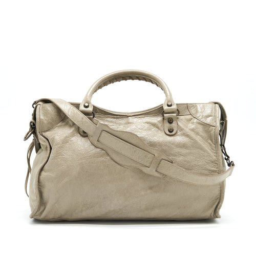 BALENCIAGA CLASSIC CITY BAG GREY