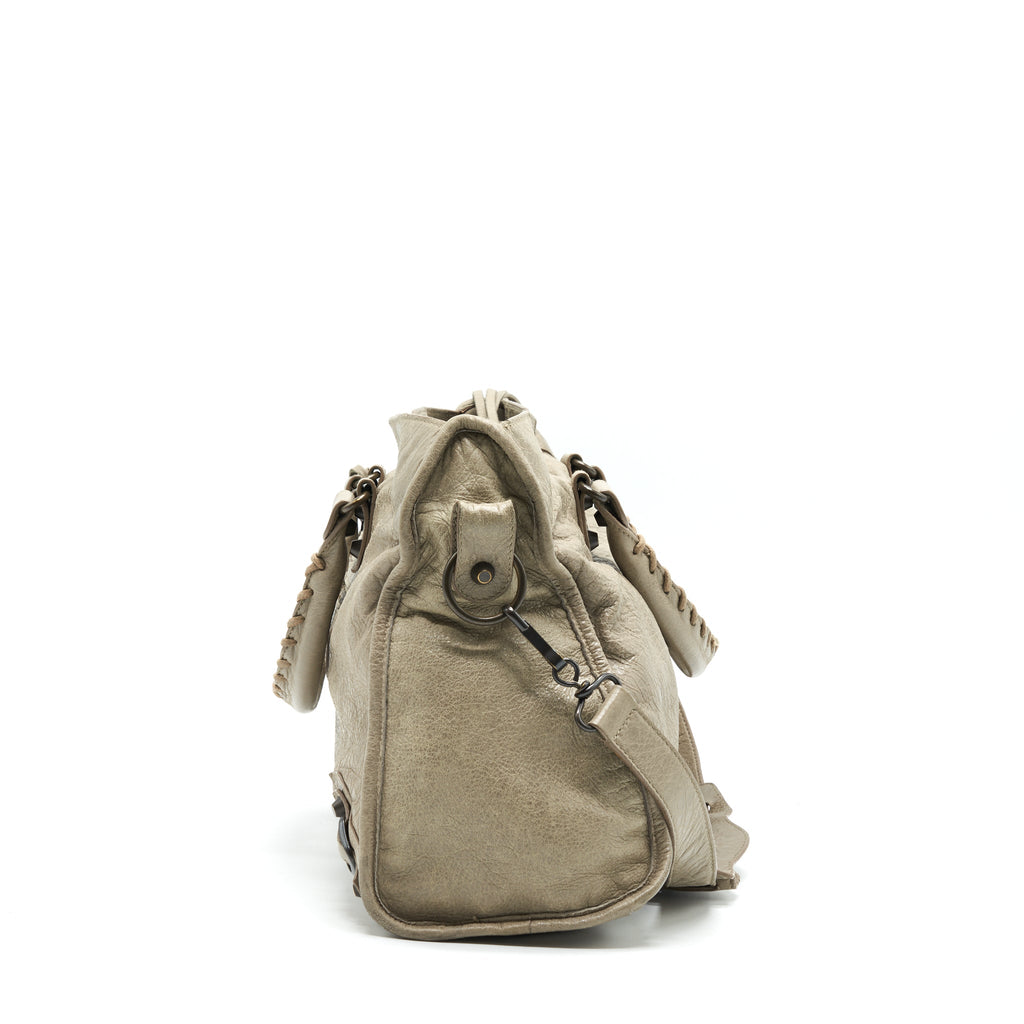 BALENCIAGA CLASSIC CITY BAG GREY