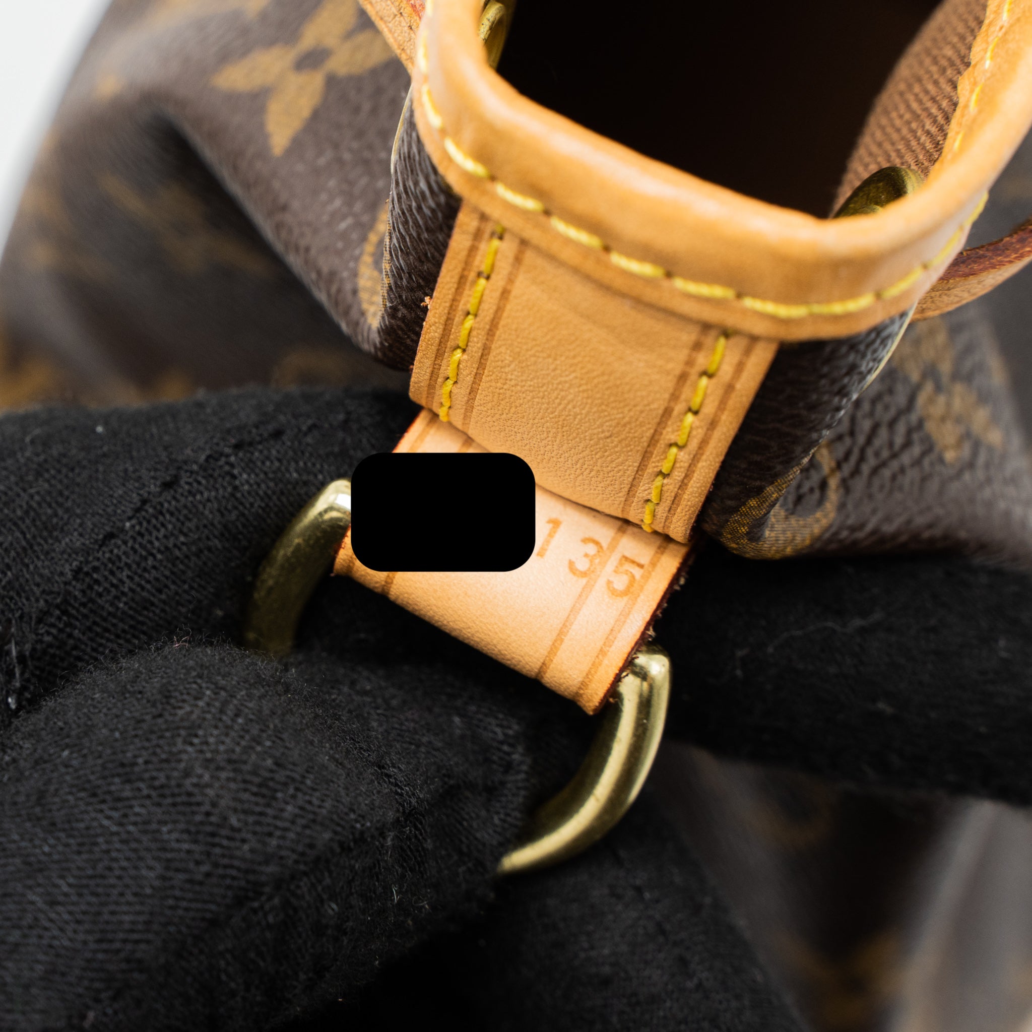 LOUIS VUITTON NOE BB MONOGRAM CANVAS GHW