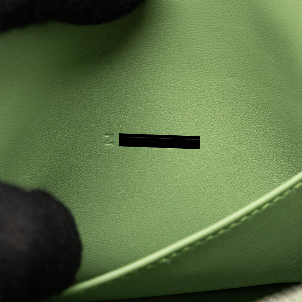 HERMES MINI BOLIDE EVERCOLOR VERT CRIQUET SHW