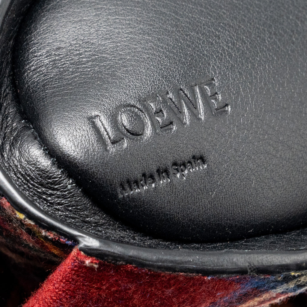LOEWE ELEPHANT MINI CROSSBODY BAG FABRIC MULTICOLOUR SHW