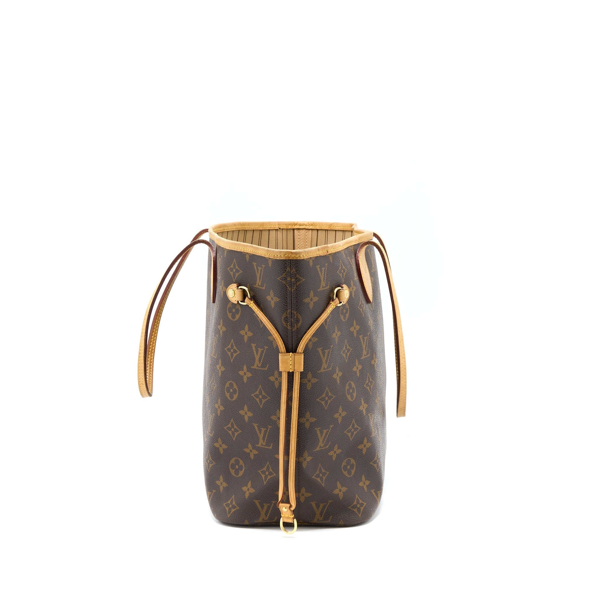 LOUIS VUITTON NEVERFULL MM MONOGRAM CANVAS GHW
