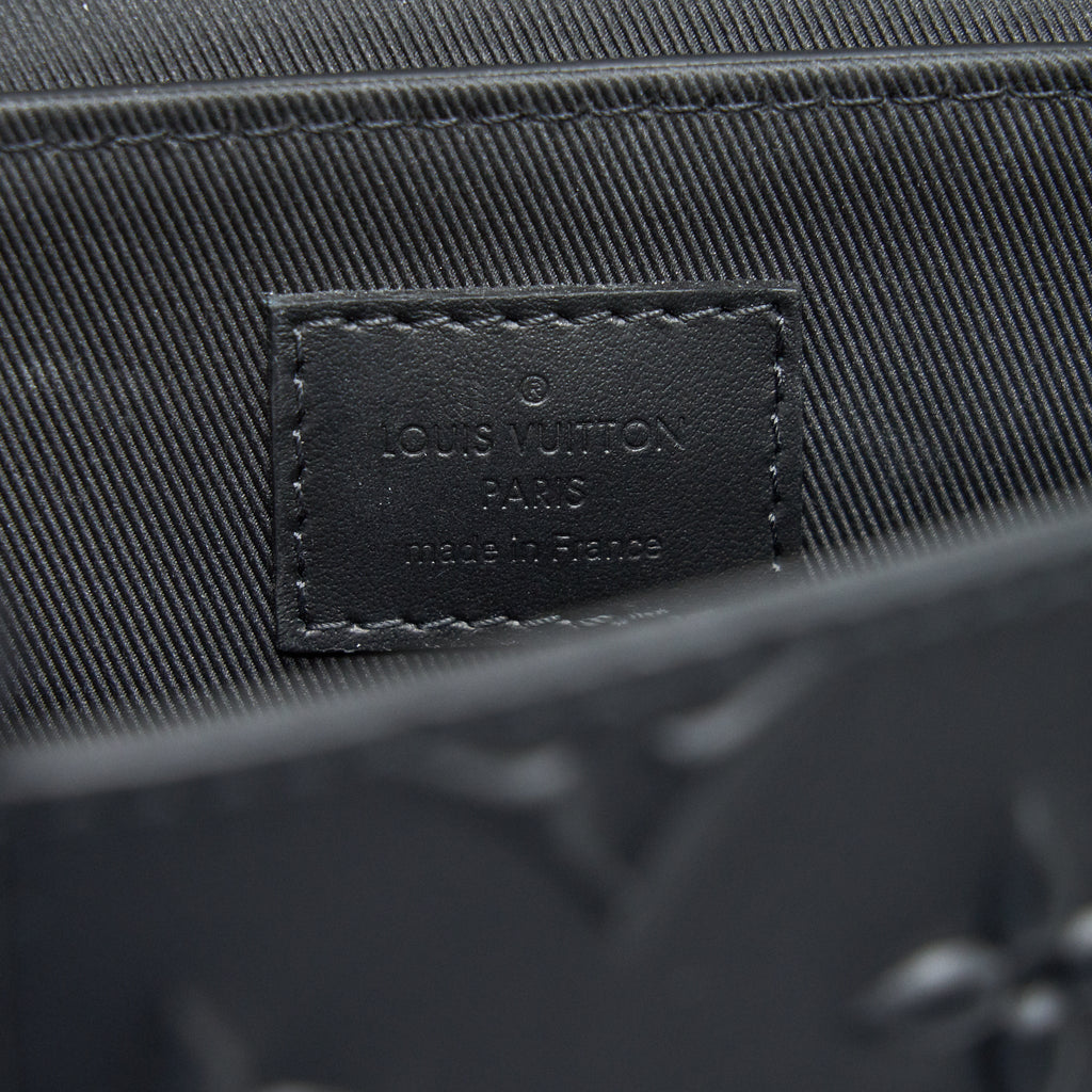 LOUIS VUITTON TRUNK SLINGBAG BLACK