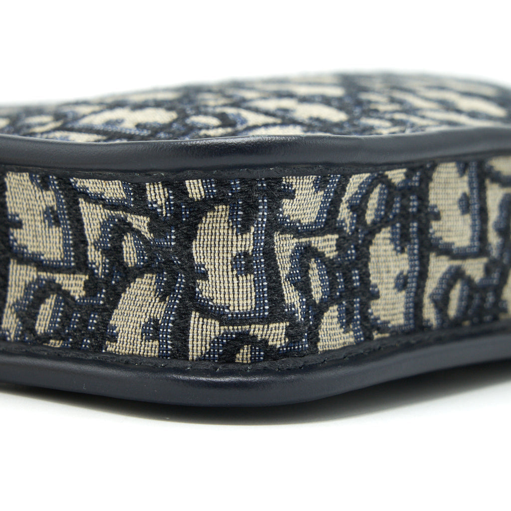 DIOR OBLIQUE DIORQUAKE CLUTCH WITH EXTRA WOVEN LOGO BAG STRAP