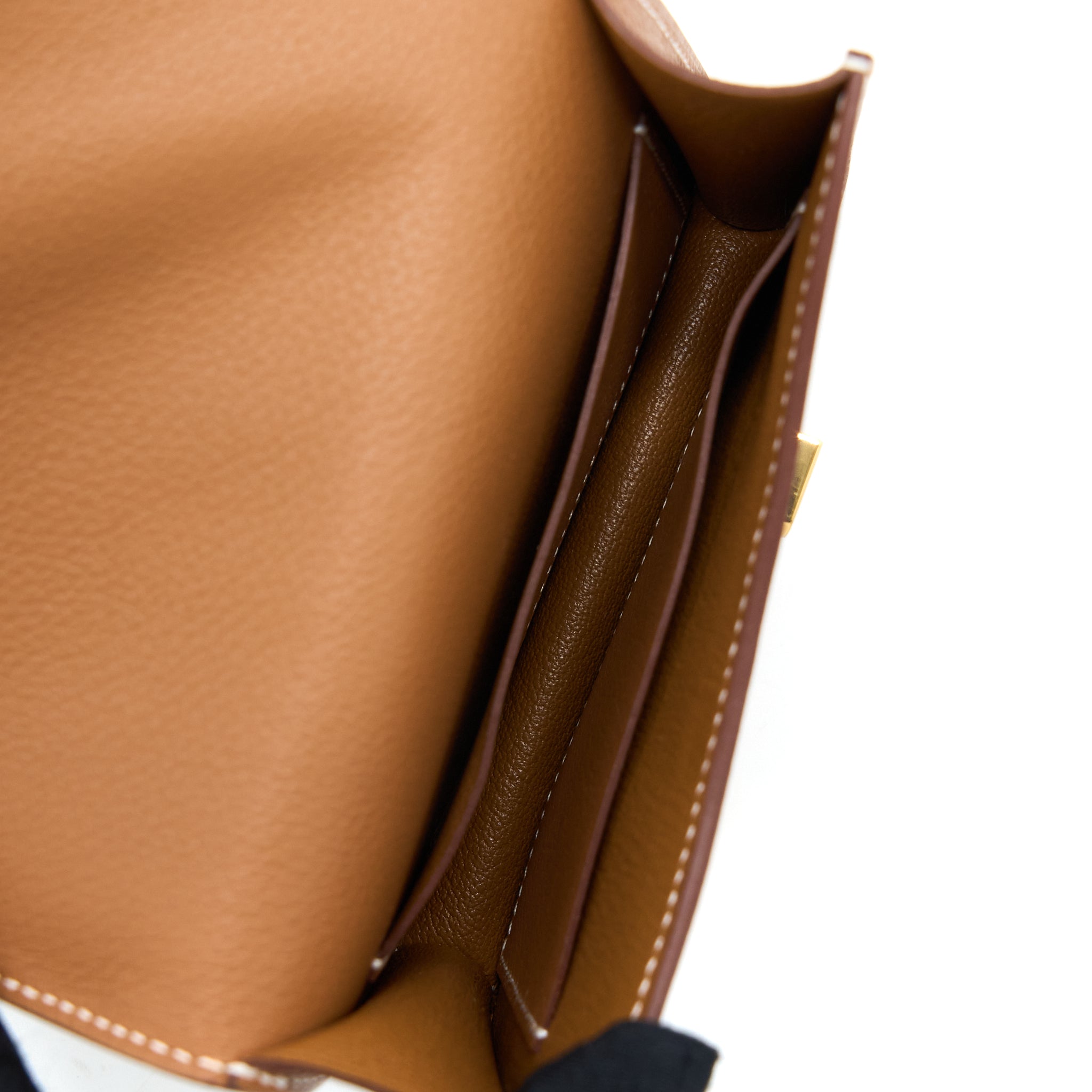 HERMES CONSTANCE SLIM EVERCOLOR GOLD GHW