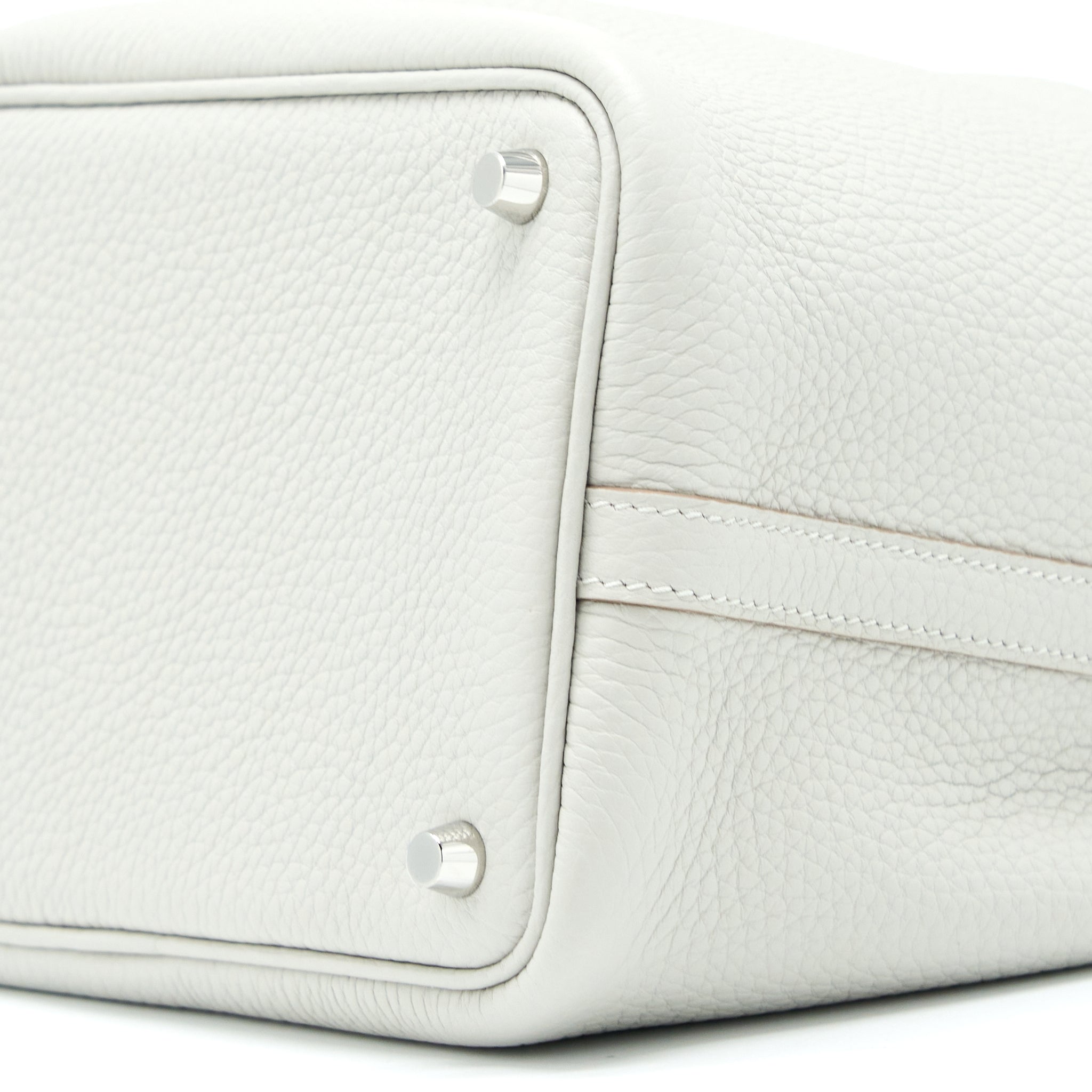 HERMES PICOTIN 18 LOCK BAG 80 GRIS PERLE SHW