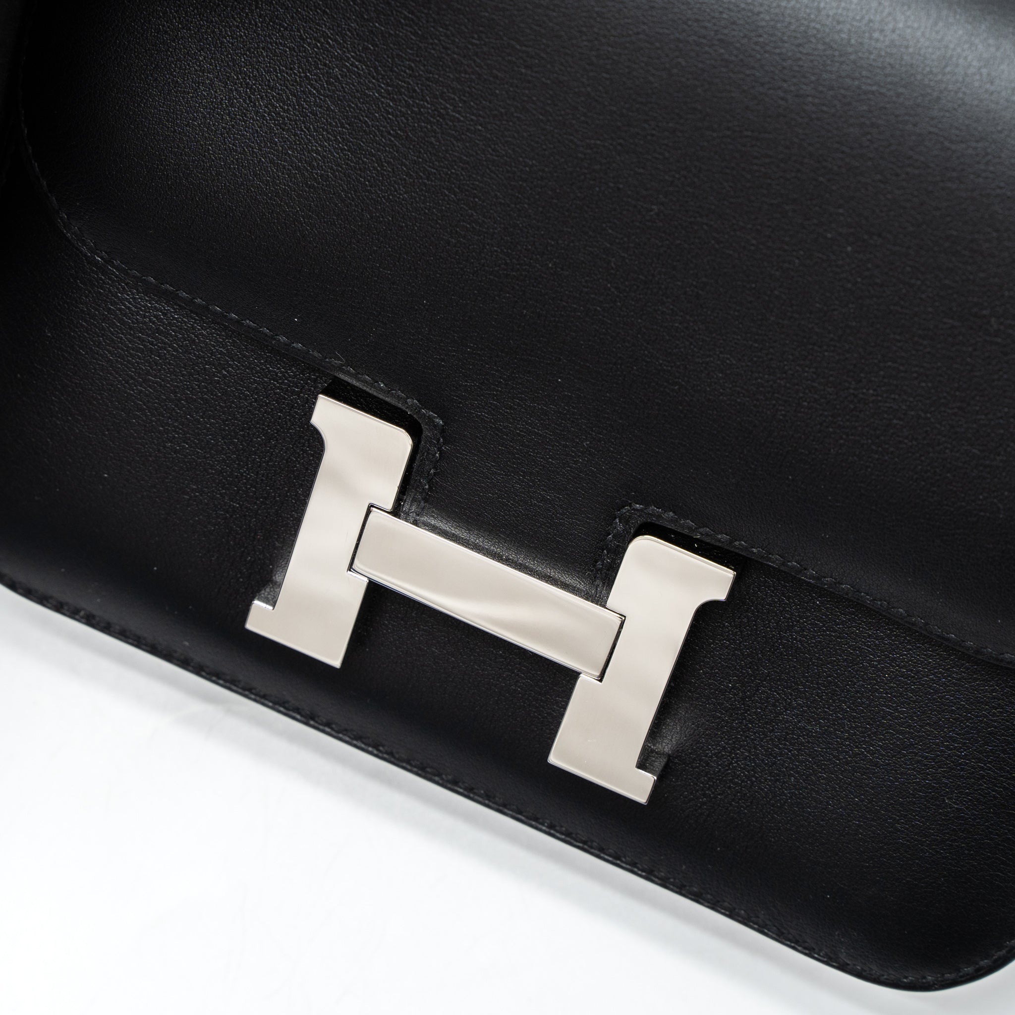 HERMES MINI CONSTANCE SWIFT BLACK SHW