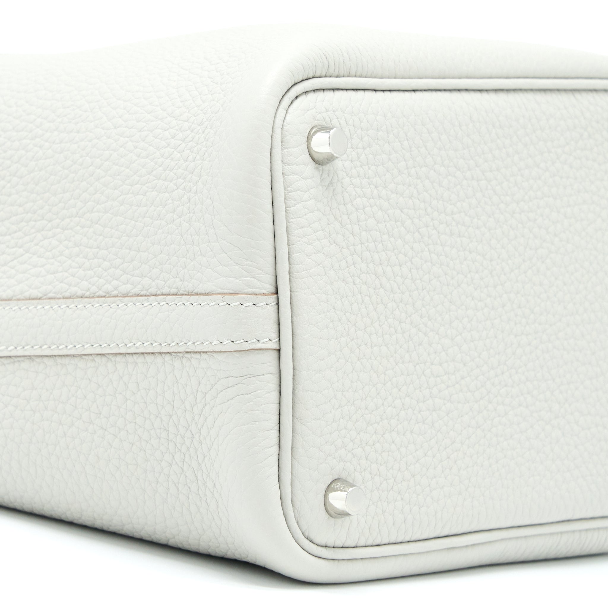 HERMES PICOTIN 18 LOCK BAG 80 GRIS PERLE SHW