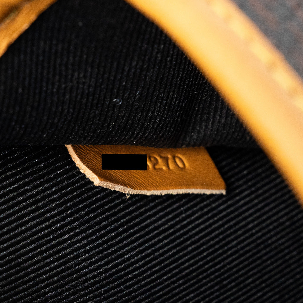 LOUIS VUITTON X NIGO AMAZON SLING BAG MONOGRAM CANVAS BLACK HARDWARE