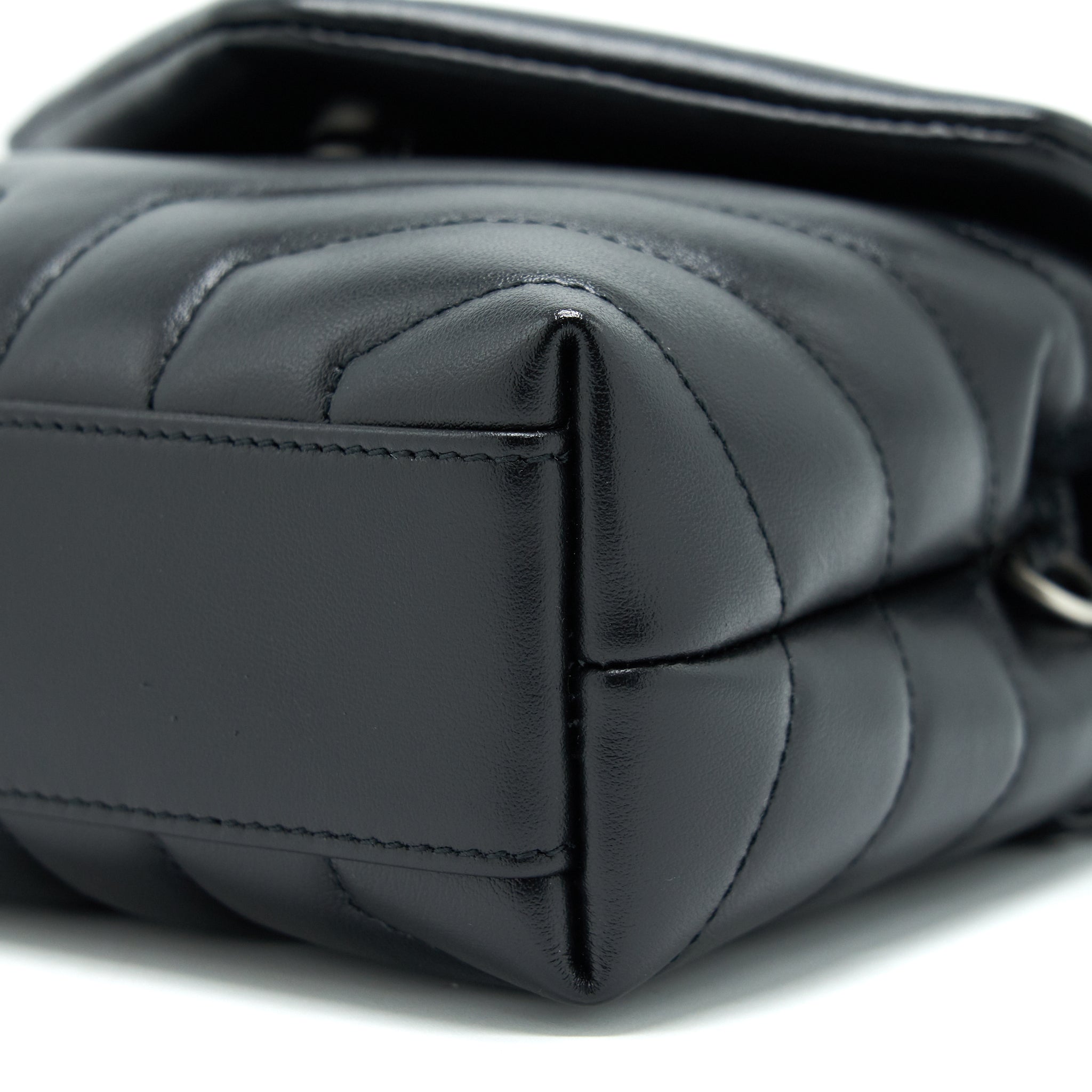 SAINT LAURENT TOY LOU LOU BLACK SHW