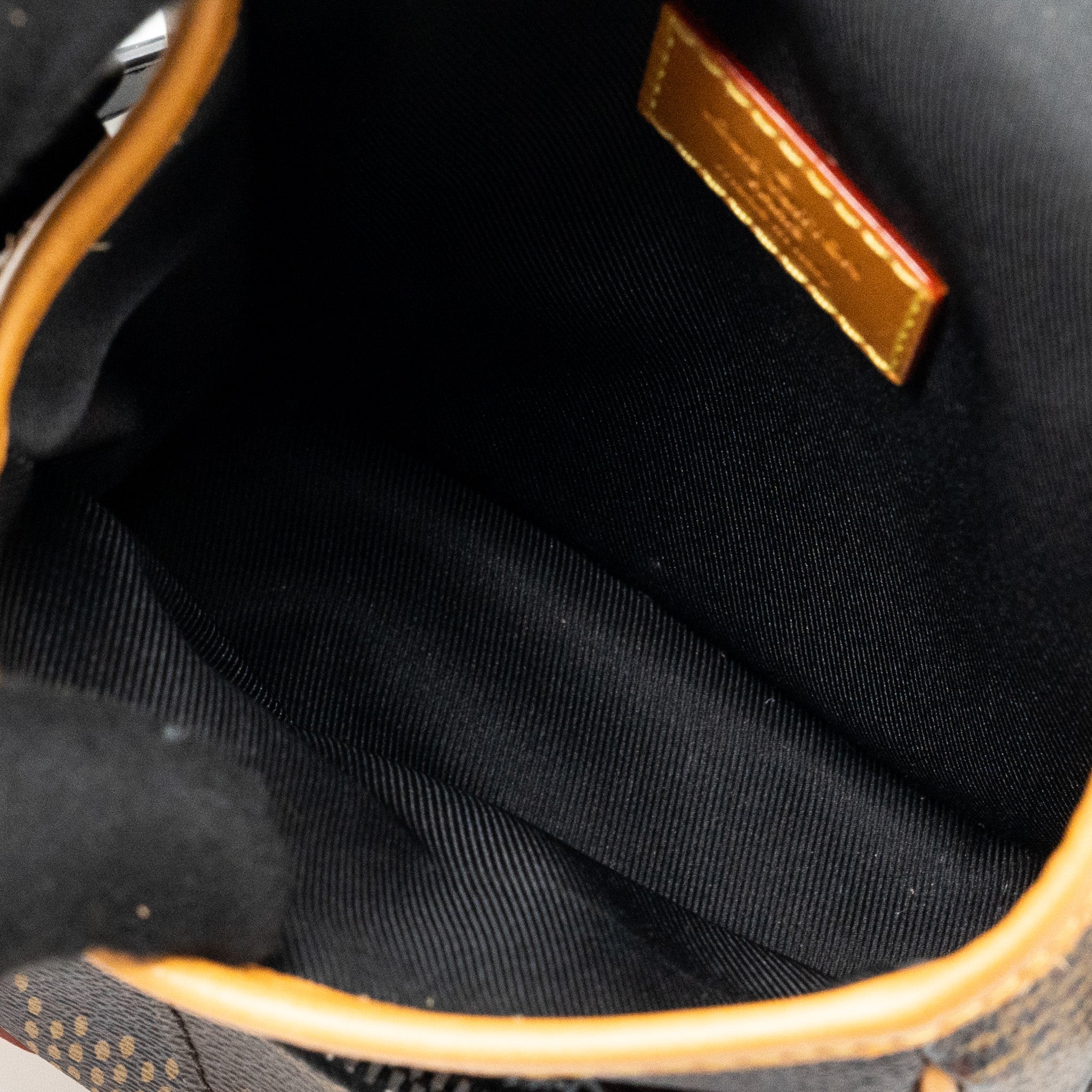 LOUIS VUITTON X NIGO AMAZON SLING BAG MONOGRAM CANVAS BLACK HARDWARE
