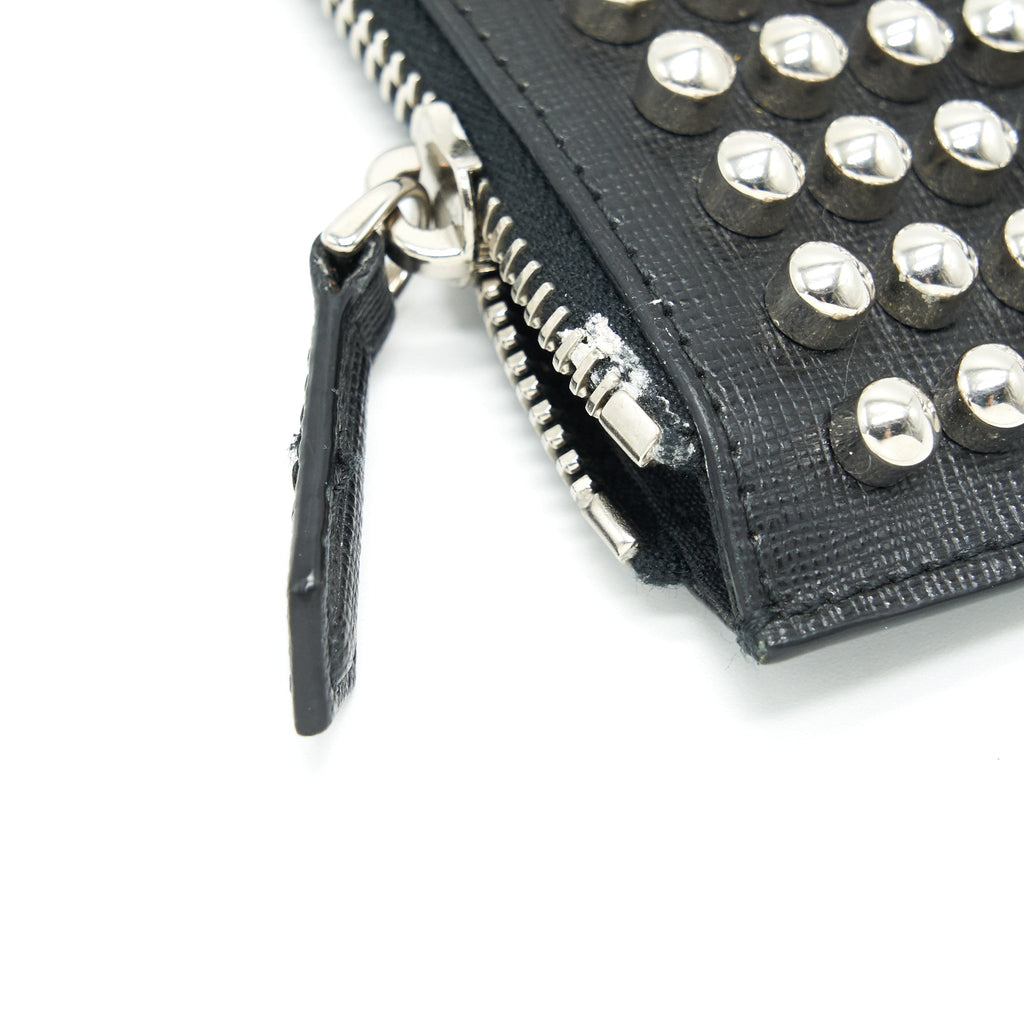 FENDI STUDDED UNISEX MONSTER CLUTCH