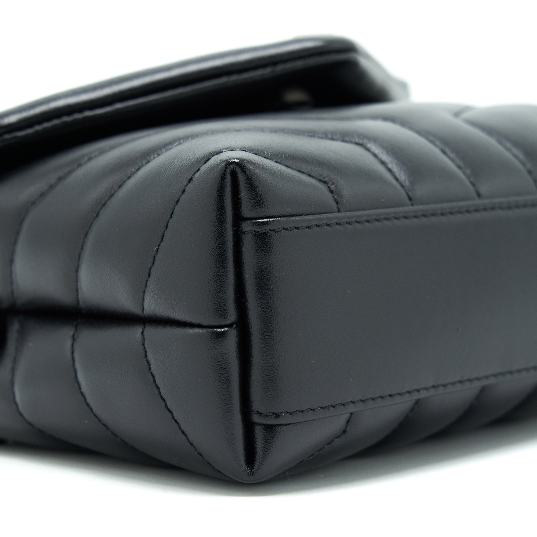 SAINT LAURENT TOY LOU LOU BLACK SHW