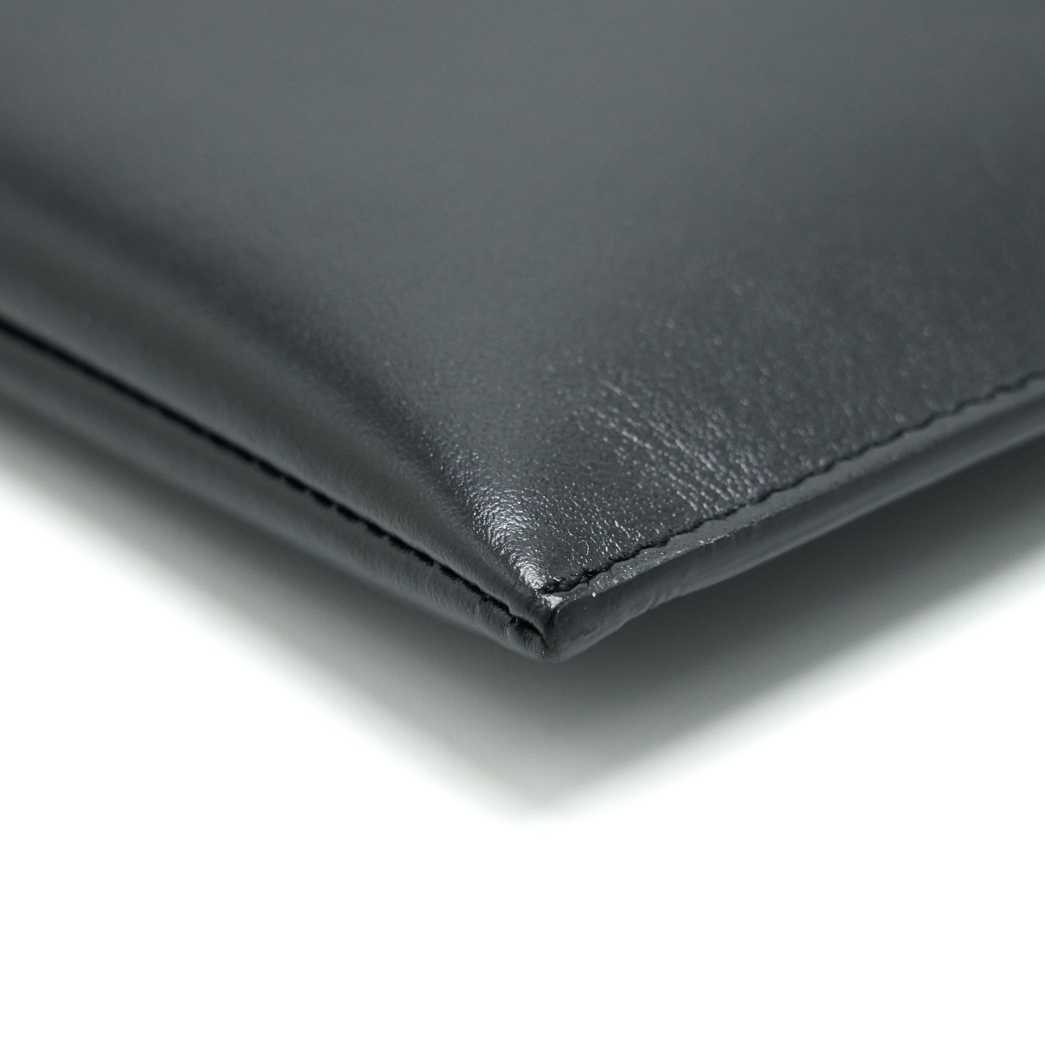 SAINT LAUREN PRINTED CLUTCH BLACK
