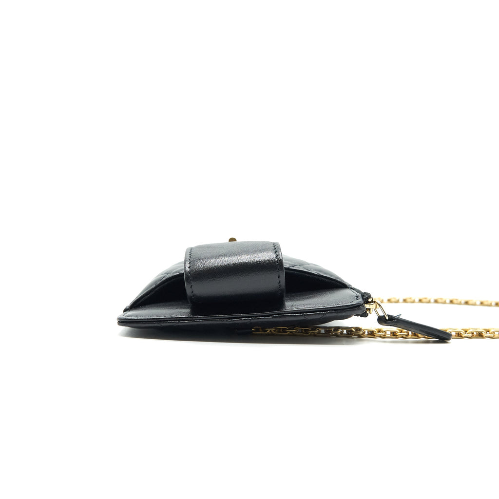 CHANEL 2.55 MINI PHONE CASE WITH CHAIN