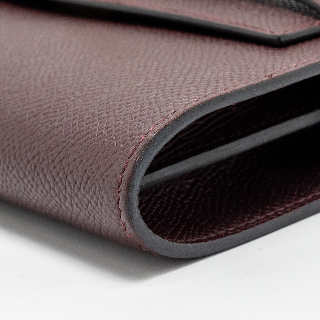 HERMES KELLY TO GO EPSOM BORDEAUX GHW