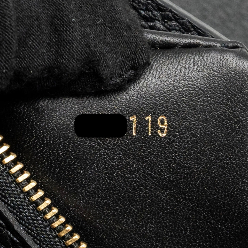 LOUIS VUITTON CAPUCINES MM CALFSKIN BLACK GHW