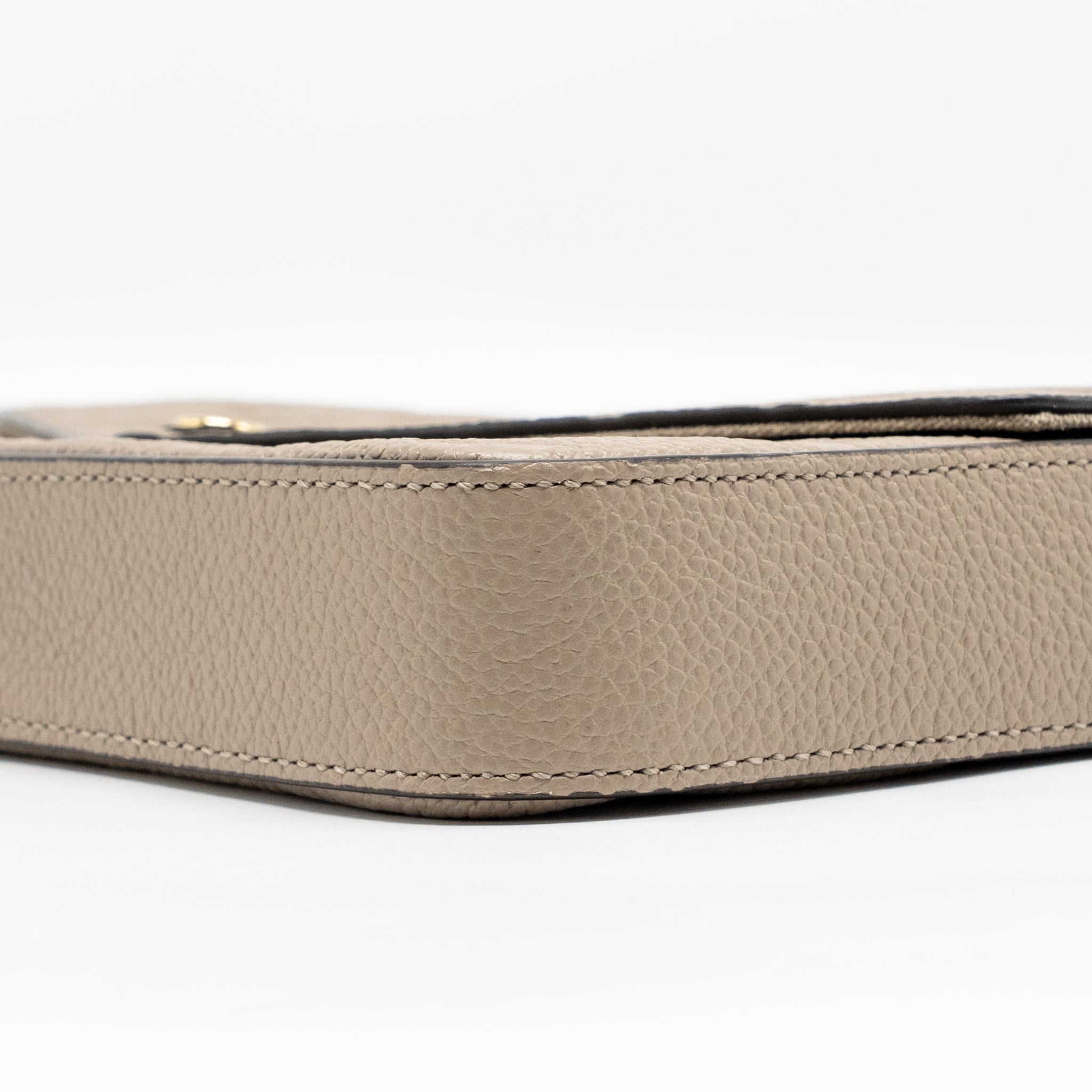 LOUIS VUITTON FELICIE POCHETTE MONOGRAM EMPREINTE TOURTERELLE GHW