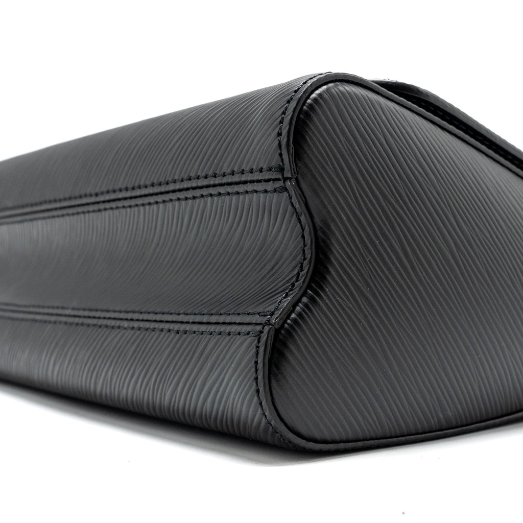 LOUIS VUITTON TWIST MM EPI BLACK GHW