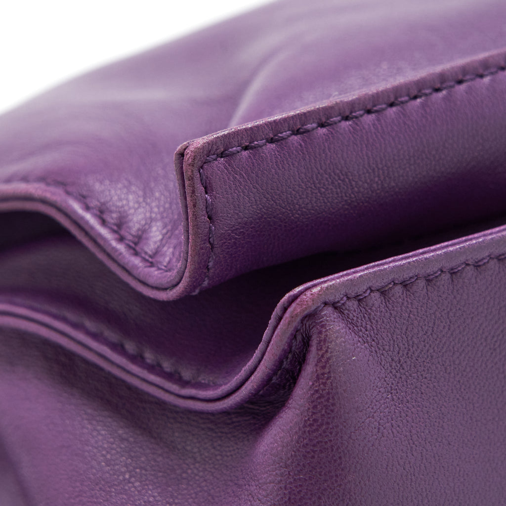 LOEWE FLAMENCO BAG PURPLE GHW