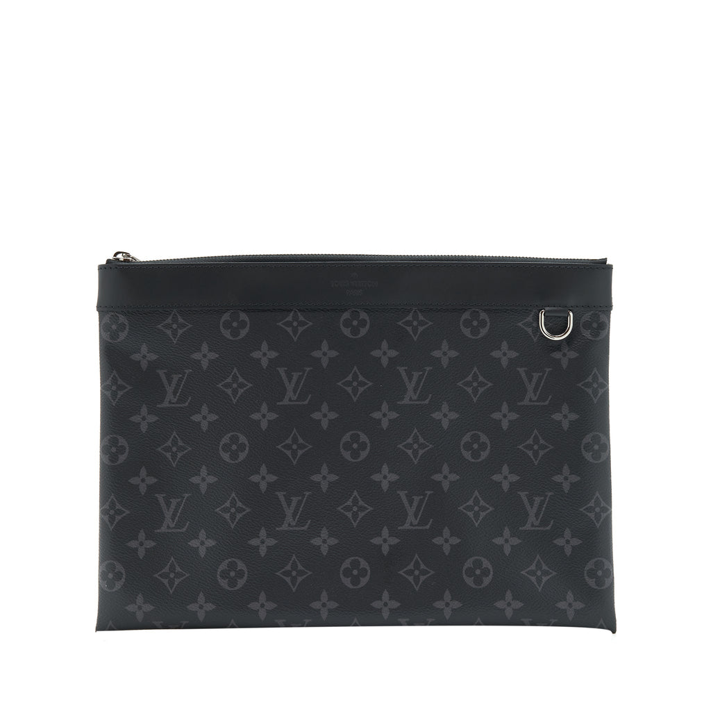 LOUIS VUITTON DISCOVERY POUCH MONOGRAM ECLIPSE COATED CANVAS