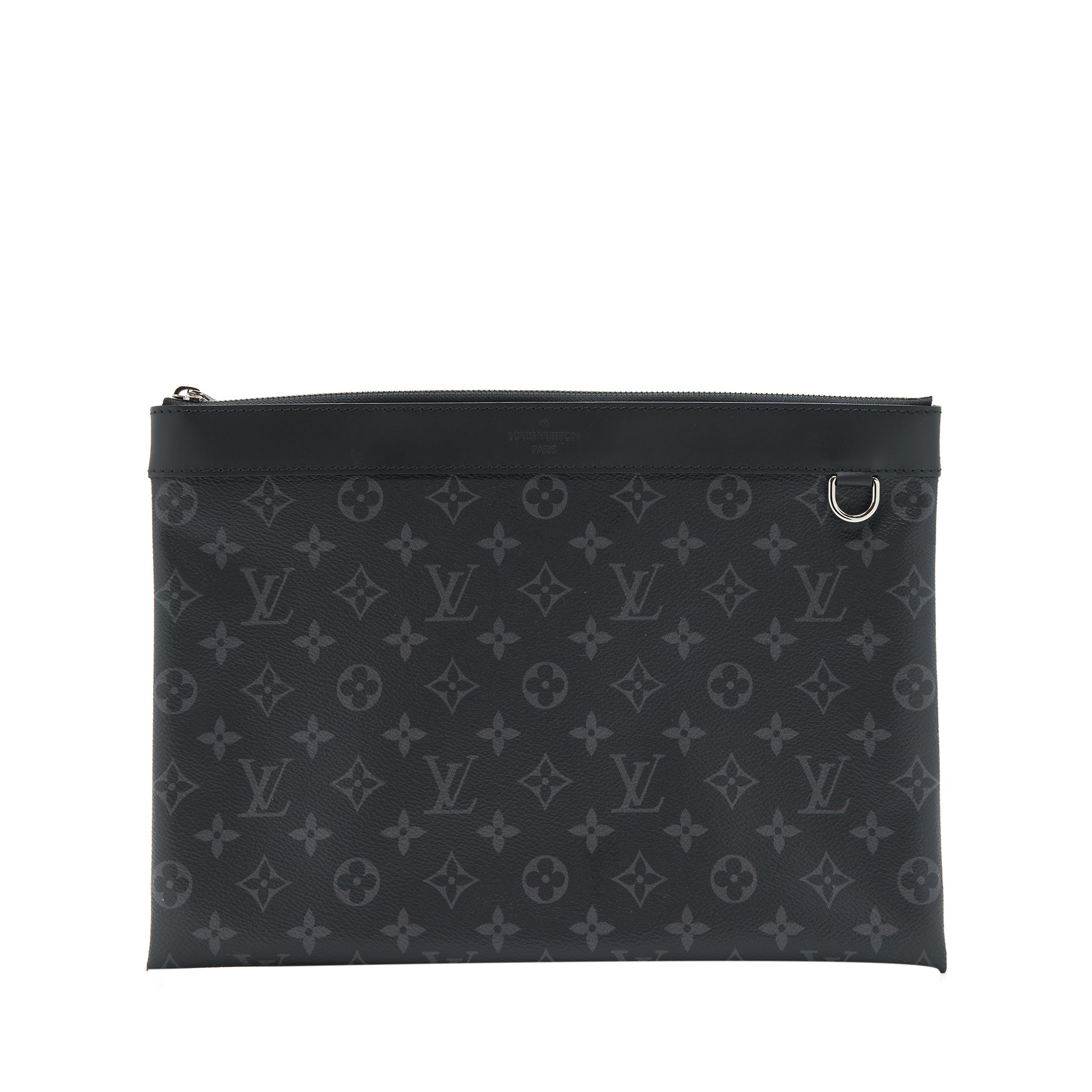 LOUIS VUITTON DISCOVERY POUCH MONOGRAM ECLIPSE COATED CANVAS