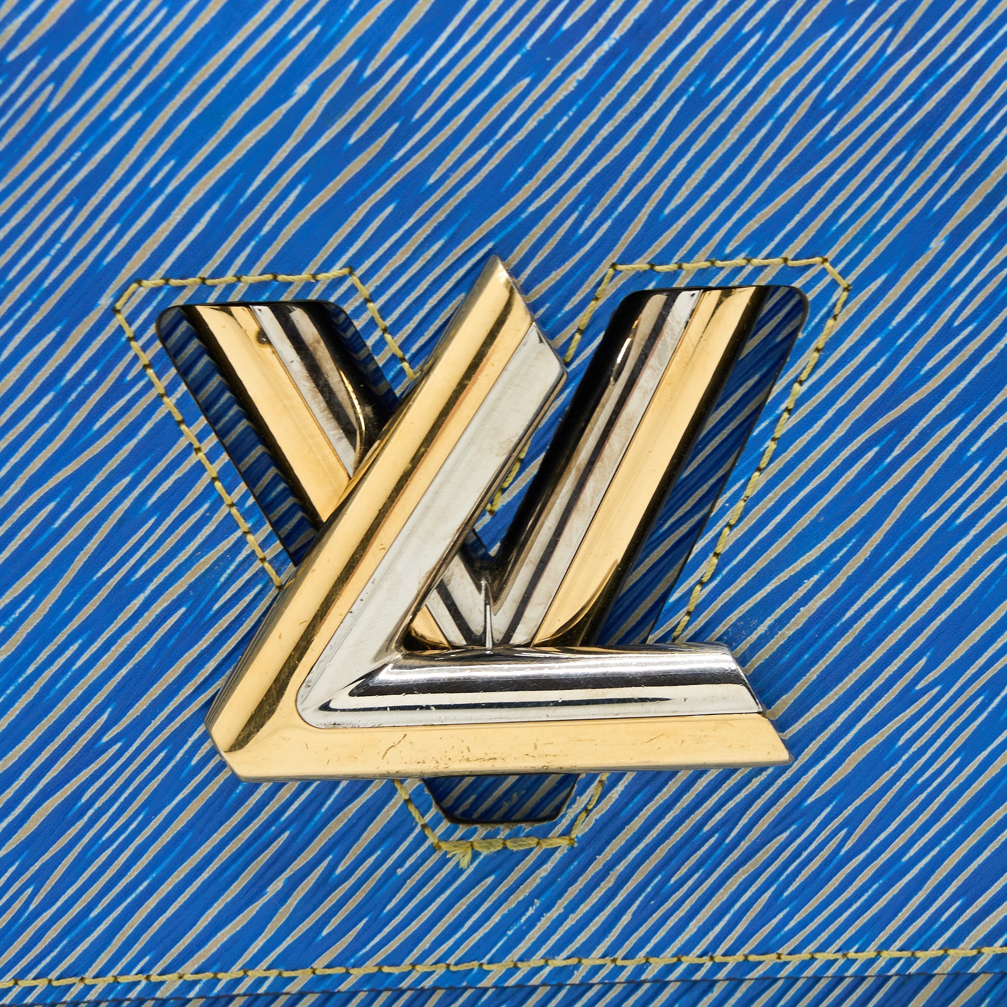 LOUIS VUITTON TWIST MM EPI DENIM/BLACK MULTICOLOURED HARDWARE