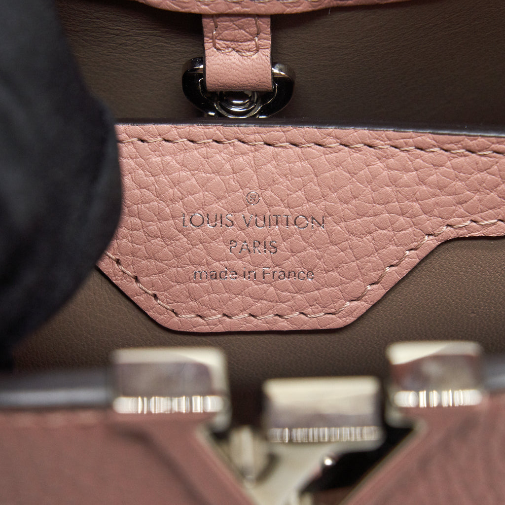 LOUIS VUITTON CAPUCINES BB LIGHT PINK SHW