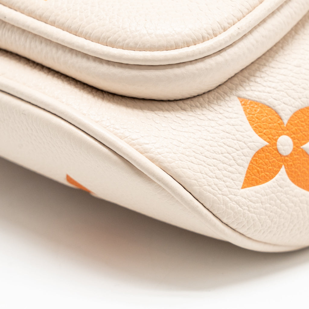 LOUIS VUITTON MINI BUMBAG BY THE POOL EMPREINTE GIANT MONOGRAM LEATHER GRADIENT NEUTRAL GHW