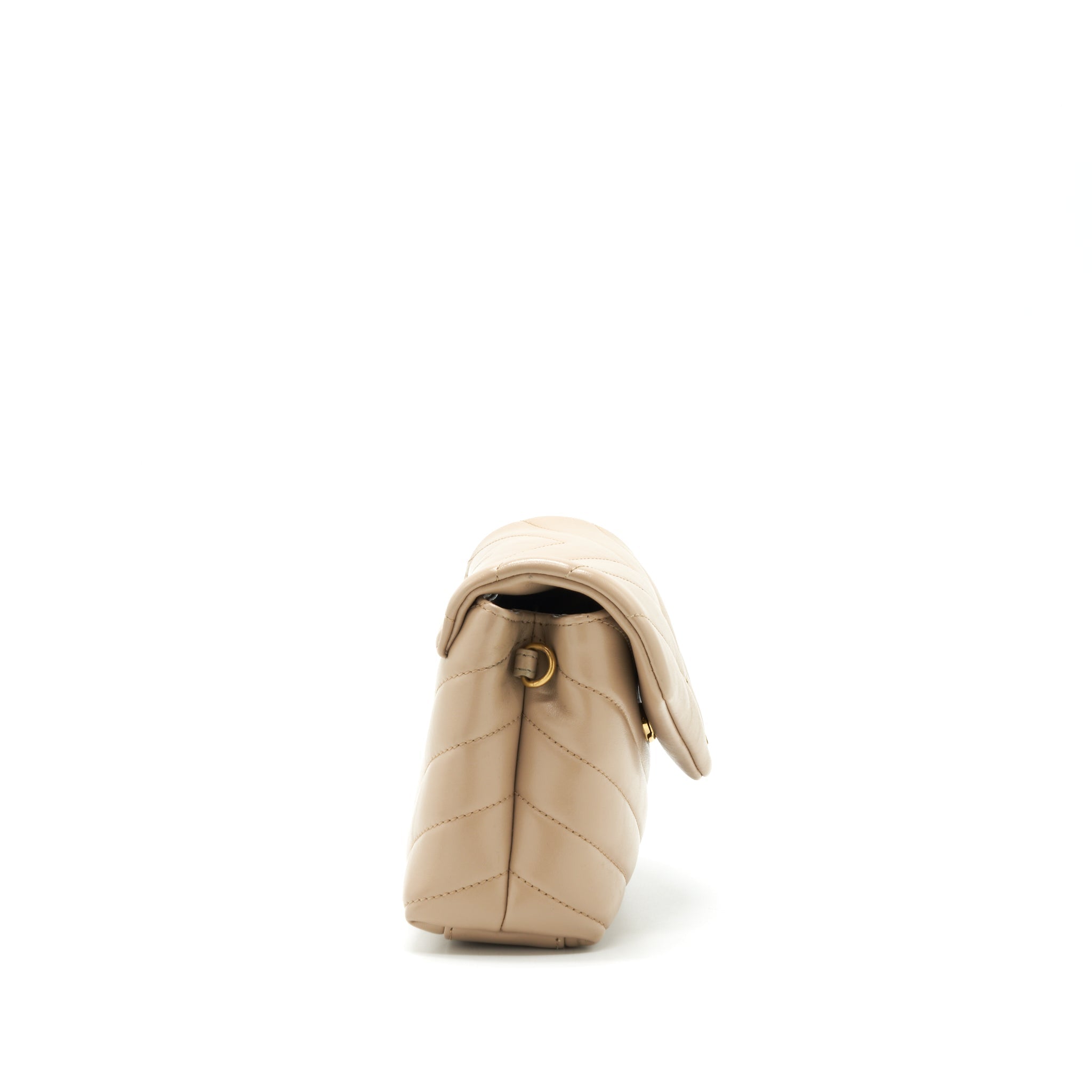 SAINT LAURENT/YSL LOU LOU BAG DARK BEIGE GHW