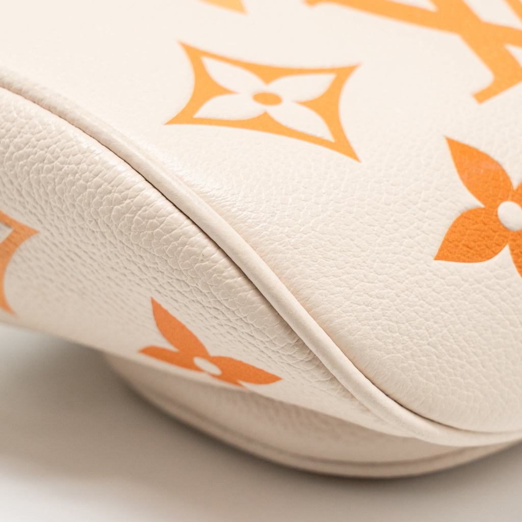 LOUIS VUITTON MINI BUMBAG BY THE POOL EMPREINTE GIANT MONOGRAM LEATHER GRADIENT NEUTRAL GHW