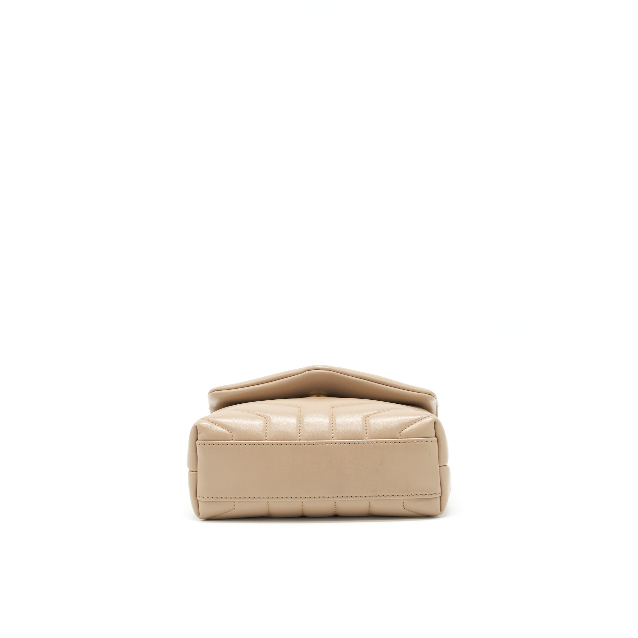 SAINT LAURENT/YSL LOU LOU BAG DARK BEIGE GHW
