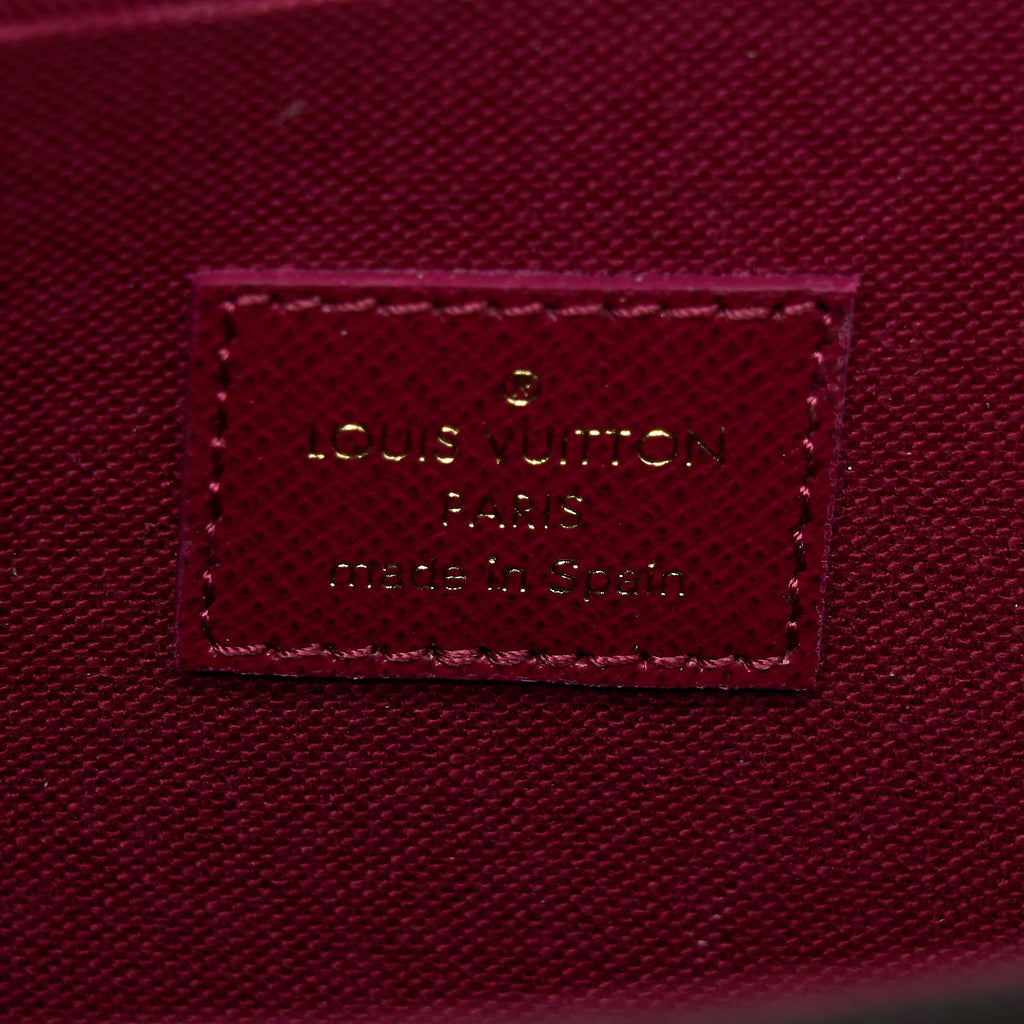 LOUIS VUITTON FELICIE POCHETTE MONOGRAM CANVAS GHW