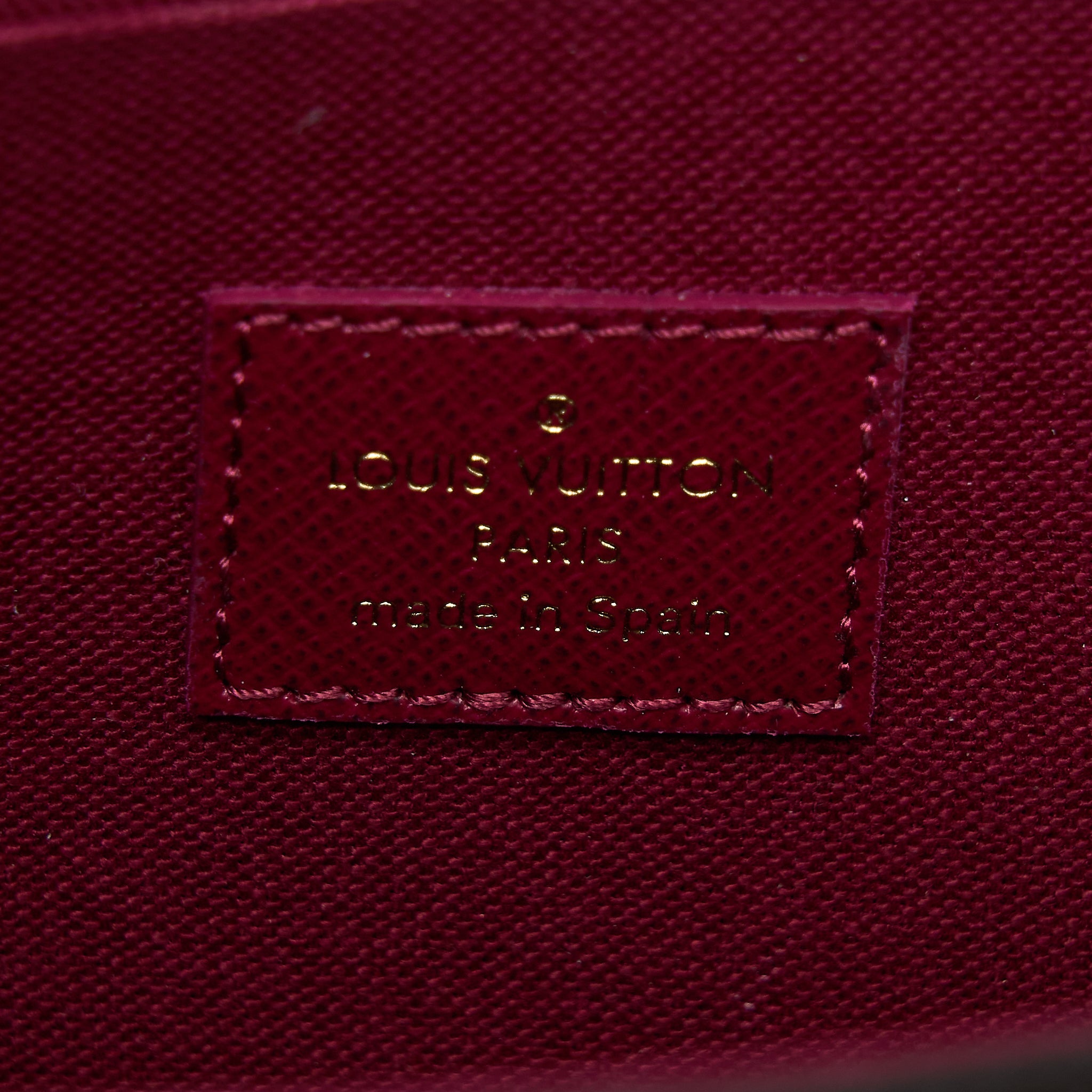 LOUIS VUITTON FELICIE POCHETTE MONOGRAM CANVAS GHW