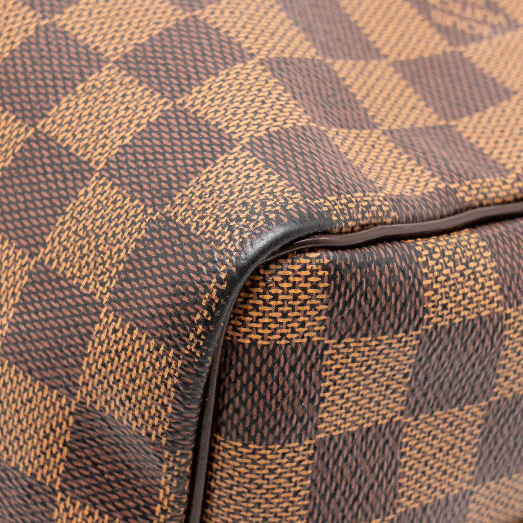 LOUIS VUITTON SPEEDY BANDOULIERE 25 DAMIER EBENE GHW