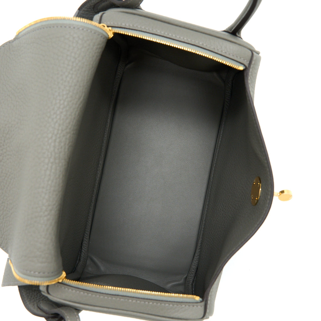 HERMES LINDY 26 CLEMENCE 0L GRIS MEYER GHW