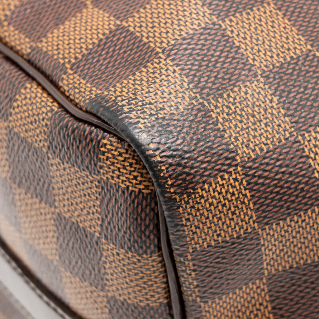 LOUIS VUITTON SPEEDY BANDOULIERE 25 DAMIER EBENE GHW